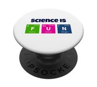 Science Is Fun School Novelty Graphic Tees & Cool Designs PopSockets PopGrip Adesivo