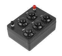 Science Lab Resistance Box 0-9999,9 Ohm per costruzione ABS 16,5x12,5x6,4cm