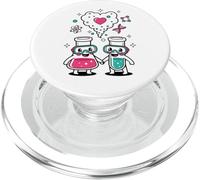 Science Love Vibes Chemistry Lab Carino San Valentino PopSockets PopGrip per MagSafe