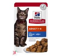 Hill'S Science Plan Hill's science plan adult bocconcini con pesce umido gatto gr. 85