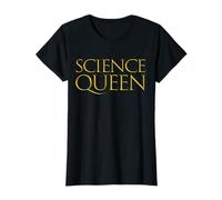 Science Queen Science Academic Regalo per Donne scienziate Maglietta