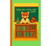 Science Red Panda Dotted Notebook. | 6 x 9 Journal Notebook | For Students, Writers, Teenagers, Teachers, Adults | 124 pages | Paperback |Birthday gift | Teacher gift: Edition 1