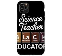Science Teacher BLACK EDUCATOR Tavola Periodica Chimica STEM Custodia per iPhone 11 Pro Max