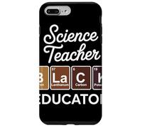 Science Teacher BLACK EDUCATOR Tavola Periodica Chimica STEM Custodia per iPhone 7 Plus/8 Plus