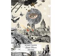 Science Teacher Lesson Planner: A4 Dated Academic Diary from August to July, Week to View
