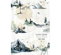 Science Teacher Lesson Planner: A4 Dated Academic Diary from August to July, Week to View