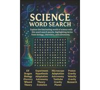 Science Word Search Puzzle Book: 55 Puzzles Featuring 495 Words from Biology, Chemistry, and Astronomy | 6x9 inches, 110 pages | Fun Educational ... Students, Teachers, and Science Enthusiasts