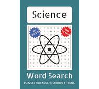 Science Word Search Puzzle Book: Easy to Read Print about, Brain-Boosting Puzzle Collection for Science Lovers of All Ages, Fun and Educational Brain ... puzzles - Gift for Vacation and Relaxing Time
