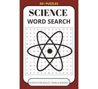 Science Word Search Puzzle Book: Word Search Book with Easy to Read Print about Science, Biology and More | 6x9 inches, 110 pages | 50+ Puzzles ... Gift for Vacations, Holidays and Relaxation