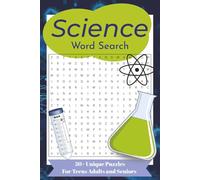 Science Word Search Puzzle Book: Word Searches with Easy to Read Print about Science, Biology, Chemistry and more | 6x9 inches, 110 pages | 50+ Puzzles... Gift for Vacations, Holidays and Free Times