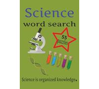 Science Word Search: Science Word Search Puzzles with Easy to Read words, Physics, Chemistry and Biology, 6x9 inches. 110 pages. 55 puzzles. Gift for Holidays, Relaxation and Vacation