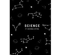 Science Writing Journal Notebook | 100 Ruled Pages | 8.25x11 Inch | Lined Writing Notebook for Students and Teachers: A Large Science-Themed Notebook ... Writing | 100 Pages | Simple & Clean Interior