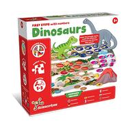 Science4you Giocattolo per Bambini 3+ anni Dinosauri per Bambini nel Mondo Giurassico e Puzzle Infantile 3+ anni con 55 dischi - Incontra i Dinosauri del Gioco Educativo per Bambini 3 4 5 6 7 8+ anni