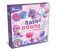 Science4you Bombe da Bagno per Bambini +6 - Kit per Fare Bombe da Bagno, Kit Scientifico Educativo: 6 Esperimenti Cosmetici, Giocattoli STEM, Regalo Cosmetico per Ragazze e Ragazzi di 6 7 8+ Anni