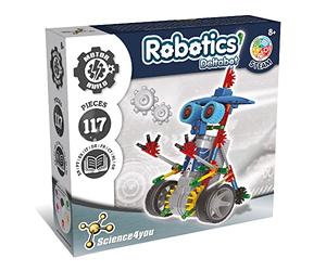 Science4you Deltabot Robot Interattivo per Bambini - Robot da Costruir, Questo Giochi di Ingegneria 117 Pezzi, Esperimenti Scientifici, Regalo e Giochi Istruttivi Bambini 7 8 9 10+ Anni