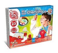 Science4You First Chemistry Kit - Set di scienze, Gioco scientifico, 25 esperienze e Libro educativo in 5 Lingue, Regalo Originale Bambine 8 9 10 11 Ann