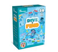 Science4you Giochi D'acqua per Bambini - Carte e Figure D'Acqua, Festa in Piscina, Giocattoli per Immersione in Piscina, Regalo Estivo All'Aperto e Regalo per il Bagno per Bambini 3 4 5 6+ Anni