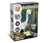 Science4you Kit Dinosauri Brachiosauro - Assemblare gli 11 Pezzi, Gioco Dinosauri con Fossili da Scavare che si Illumina al Buio, Dinosauro Giocattolo per Bambini, Regalo per Bambino e Bambina 6+ Anni