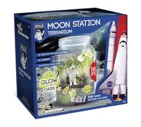 Science4you Kit Terrario NASA per la Stazione Lunare - Crea il tuo Terrario NASA, 16 Adesivi Spaziali che Brillano Al Buio per Bambini, Giocattoli Educativi, Regali per Ragazzi e Ragazze di 6 7 8 9+