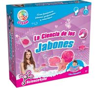 Science4you-La Scienza dei saponi Giocattolo educativo e scientifico per Bambini +8 Anni, Multicolore, Taglia única, 480220