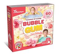 Science4you Laboratorio Dolciumi Bubble Gum - Kit di Caramelle per Creare 60 Gomme da Masticare per Bambini, Scienza Delle Caramelle, Regalo Educativo per Bambini di Età 6 7 8 9 Anni