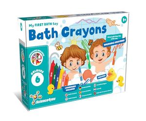 Science4you Pastelli da Bagno, La Vernice da Bagno è un Giocattolo speciale per Rendere L'Esperienza della doccia più Divertente e Colorata, un Giocattolo Creativo, Regalo D'Arte per Bambini 3 4 5 6+