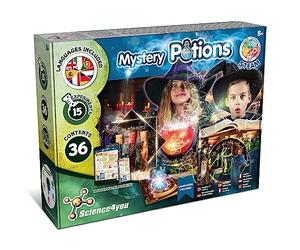 Science4you Pozioni Magiche - Giochi di Magia per Bambini + Calderone Magico e molti Esperimenti Scientifici - Kit di Pozioni e Magia Fai Da Te - Regalo per Bambino e Bambina 7 8 9 10+ Anni