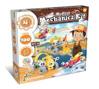 Science4you - Primo Kit di Costruzioni Meccanica - Blocchi Costruzioni per Bambini, 100+ Parti et 4 Costruzioni: Trattore Giocattolo, Camion da Construire e altro, Regalo per Bambino e Bambina 4+ Anni