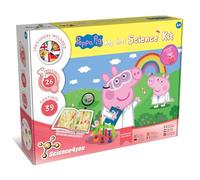 Science4You - Primo Kit di Scienza con Peppa Pig per Bambini 4+ Anni - Laboratorio con 26 Esperimenti per Bambini 4 Anni: Bolle di Sapone, Set Asilo e Adesivi, Giochi Educativi per Bambini 4-7 Anni