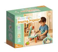 Science4you Proiettore da Disegno Fenicottero per Bambini - Tavolo con Proiettore per Disegnare con 24 Modelli, Musica e 12 Pennarelli Colorati, Giochi e Regalo per Bambino e Bambina dai 3 4 5 6+ Anni