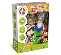 Science4you Proiettore Torcia Dinosauro per Bambini 4+ Anni - Giochi Dinosauri includi 24 Immagini e Poster Dinosauri, Proiettore Torce, Giocattoli de Paleontologia e Educativi per Bambini 3 4 5+ Anni