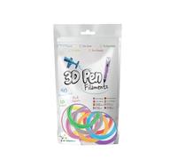 Science4you Ricariche di Filamento per Penna 3D per Bambini - 10 Filamenti PLA Colorati da 1.75 mm per Penna 3D, Più Sicuri e Facili da Usare, 50 Metri in Totale, Regalo per Bambino e Bambina