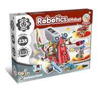 Science4you Alfabot Robot Interattivo per Bambini - Robot da Costruire per Bambini 8 Anni, Giochi di Ingegneria 238 Pezzi, Crea 3 Robot in 1 Giocattolo - Giochi Educativi per Regazzi 7 8 9 10+ Anni