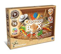 Science4you Scatola Creativa - Scatola Creativa con 74 Contenuti, 9 Giochi Creativi, Giocattoli Montessoriani per Bambine di 6 Anni, Asmr, Giocattoli a Stelo dai 6+ Anni, Regali per Ragazze e Ragazzi