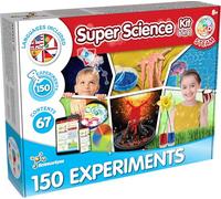 Science4you Super Laboratorio Scientifico 150 Esperimenti Scientifici per Bambini 8+ Anni - Giochi per Bambino e Bambina, Giocattoli Scienza per Piccolo Chimico, Regalo per Bambini 8 9 10 11 12+ Anni