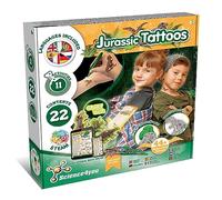 Science4You Tatuaggi Temporanei Giurassici per Bambini - Tatuaggi Temporanei per Bambini con Dinosauri, Giocattoli da Dinosauri, Giochi, Regalo per Bambino e Bambina 6+ Anni