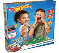 Science4you Tatuaggi temporanei Hot Wheels per Bambini e Ragazzi - Tatuaggi con Disegni di Auto, Giochi e Regali per Ragazzi e Ragazze 6+ Anni