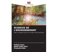 SCIENCES DE L'ENVIRONNEMENT: Selon le syllabus PCI pour le B. Pharm 2ème semestre