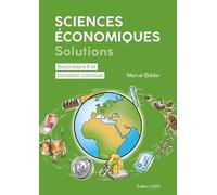 Sciences économiques - solutions: Secondaire II et formation continue