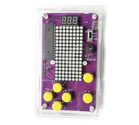 ScienSta Kit di saldatura di base per l'insegnamento, kit di pratica di saldatura con giochi classici retrò, progetti di saldatura per l'istruzione STEM, kit elettronici per l'apprendimento degli