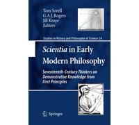Scientia in Early Modern Philosophy - Tom Sorell - Springer, 2012