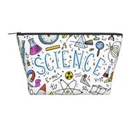 Scienza, Borsa da toilette Borsa per trucco Borsa per cosmetici Borsa da toilette da viaggio portatile