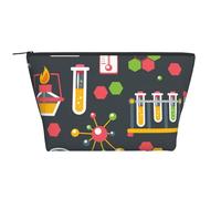 Scienza chimica, Borsa da toilette Borsa per trucco Borsa per cosmetici Borsa da toilette da viaggio portatile