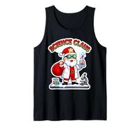 Scienza Claus Scienziato Babbo Natale Buon Natale FUUNY Festive Canotta