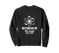 Scienza come la magia ma reale divertente insegnante apprezzamento STEM Felpa