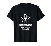 Scienza come la magia ma reale divertente insegnante apprezzamento STEM Maglietta