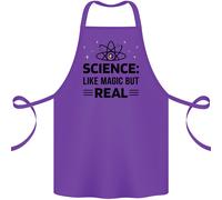 Scienza Come Magia But Vero Divertente Geek Nerd Cotone Grembiule 100% Biologico