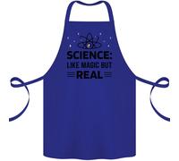 Scienza Come Magia But Vero Divertente Geek Nerd Cotone Grembiule 100% Biologico