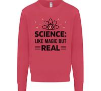 Scienza Come Magia But Vero Divertente Geek Secchione Uomo Felpa Maglione