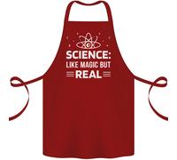 Scienza Come Magia But Vero Divertente Nerd G otone Grembiule 100% Biologico